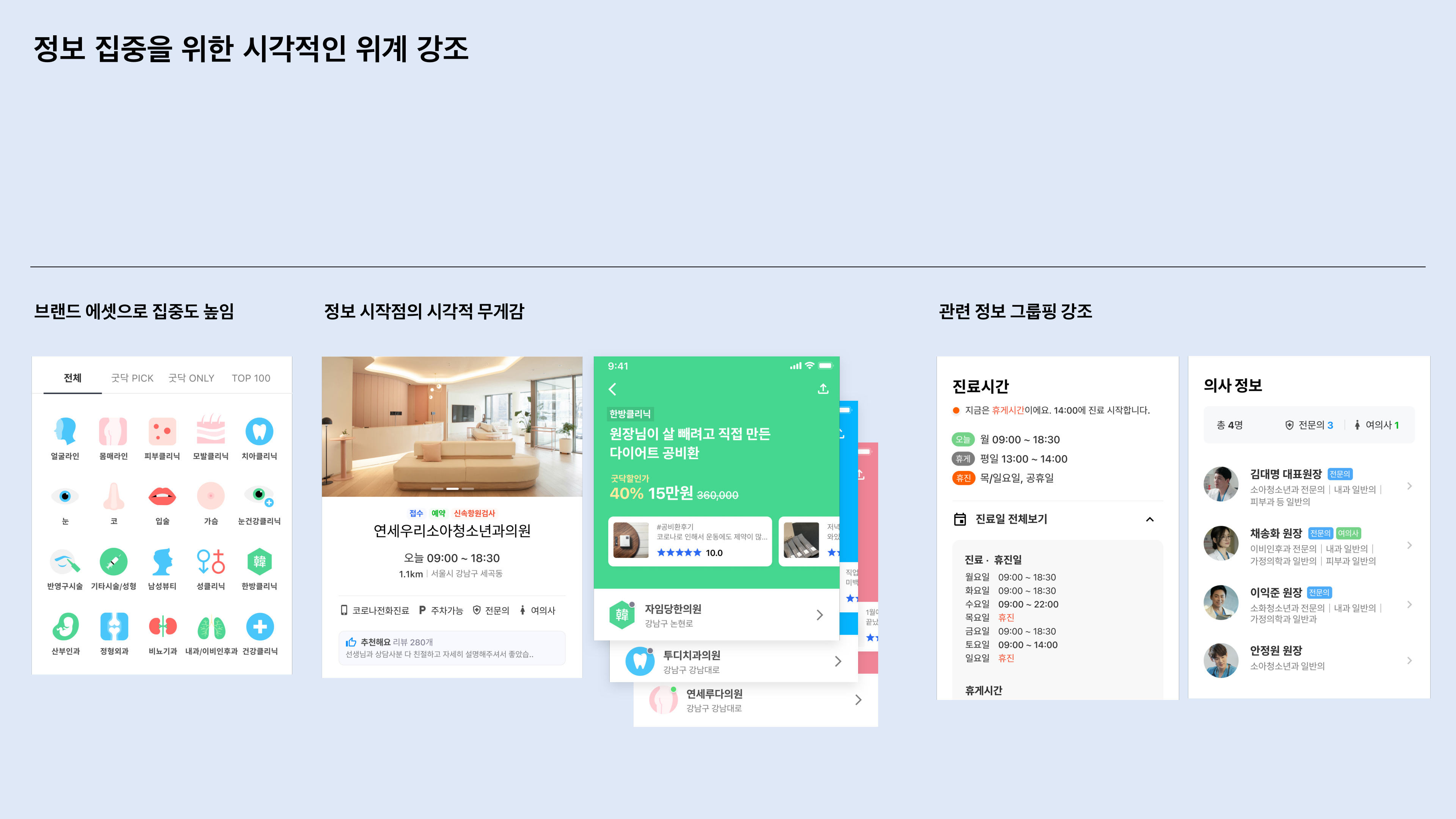 시각적 위계 제안
